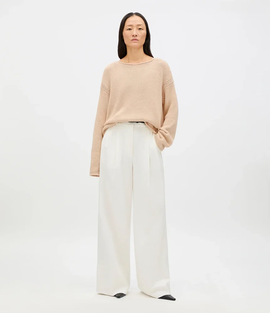 Draped Knit Sweater