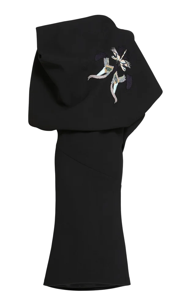 Convey Drape Midi Dress