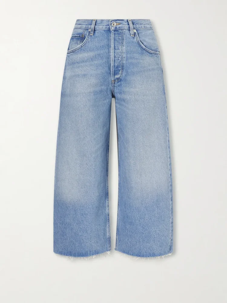 Ayla mid-rise wide-leg jeans