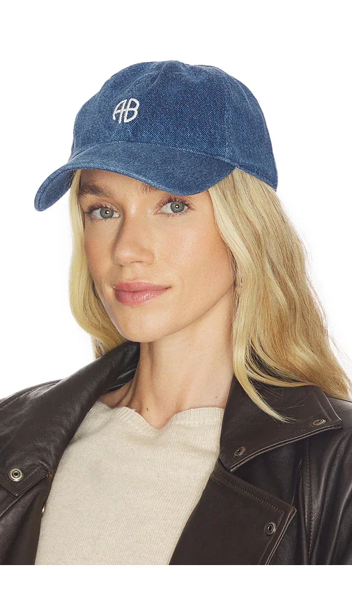 Organic Cotton Cap Pangaia Logo-Black