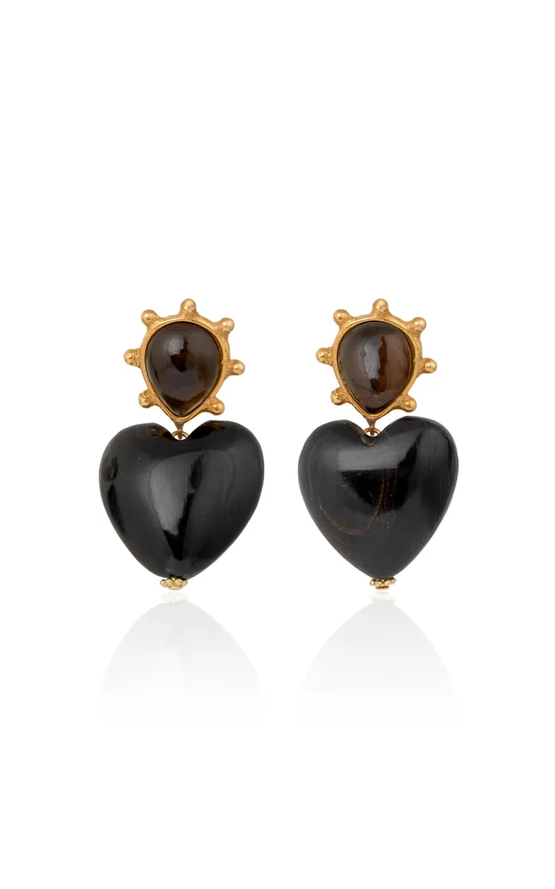 Gold Plated Cupidon Earrings
