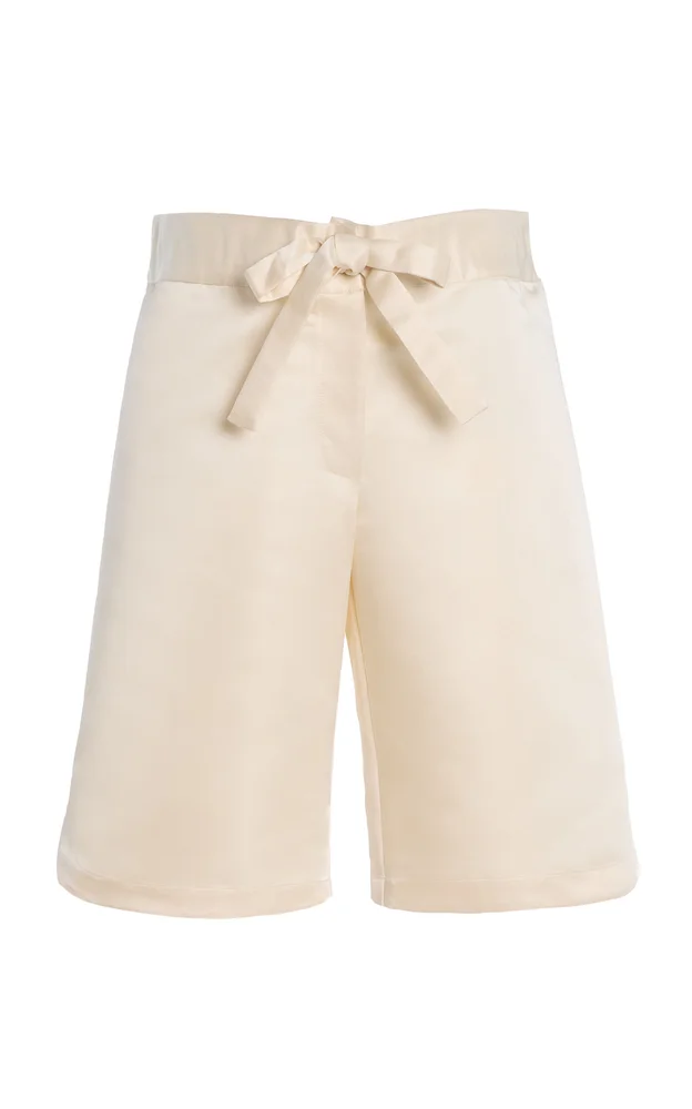 Linda Technical Satin Shorts