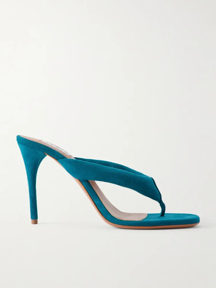 90 suede thong sandals