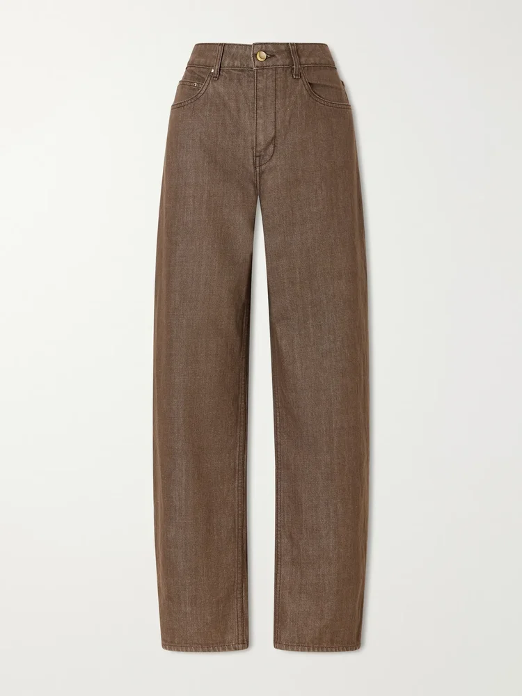 Rider low-rise boyfriend jeans