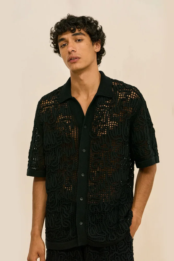 Bohol Crochet Shirt
