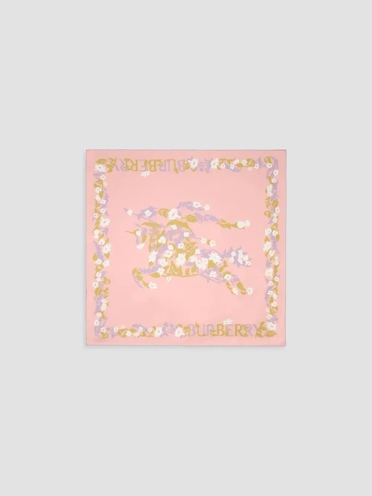 Floral EKD Silk Scarf