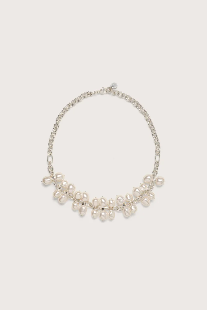 Dolly Necklace - Pearl