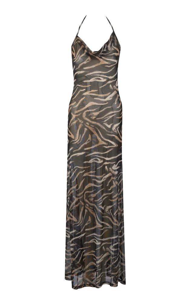Exclusive Lucia Mesh Maxi Dress