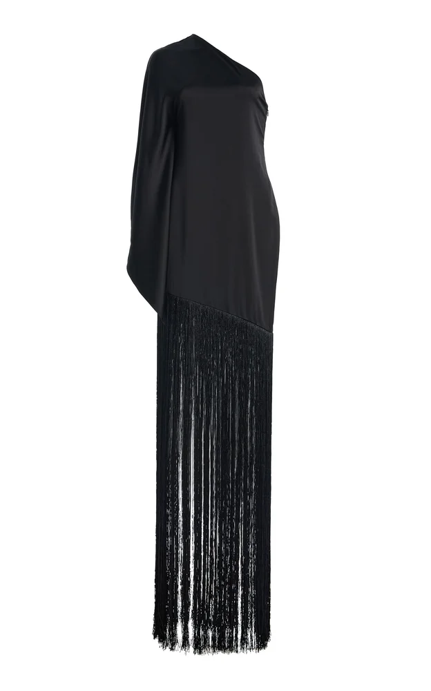 Exclusive Vivian Satin Mini with Fringe