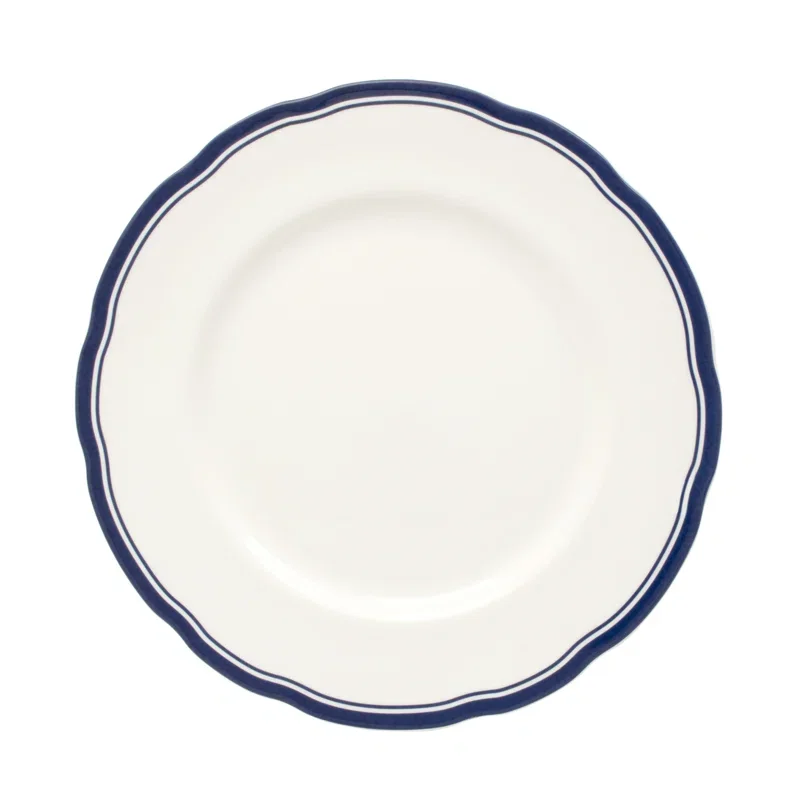 10 in Scalloped Plate