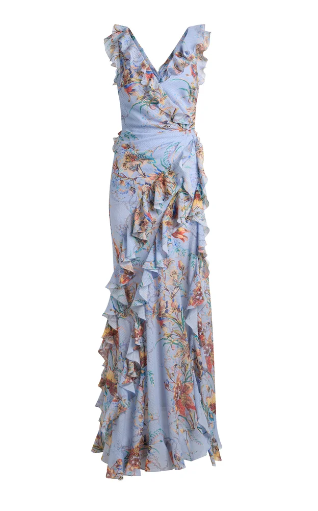 Ruffled Maxi Dress