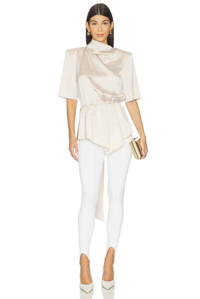 X Barbie Teressa Short Sleeve Blouse