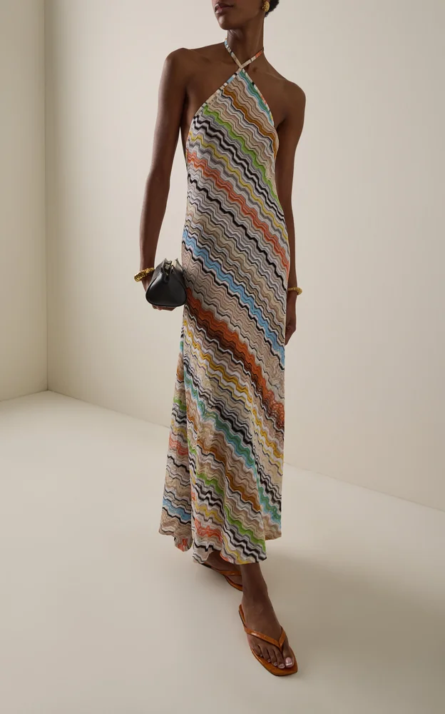 Knit Maxi Coverup Dress