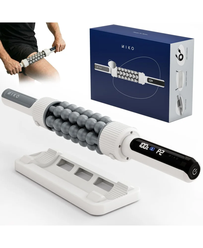 Swift Hands-Free Rolling Percussive Massager for Muscle Recovery