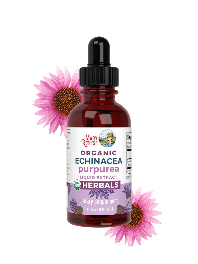 Organic Echinacea Purpurea Herbal Liquid Drops