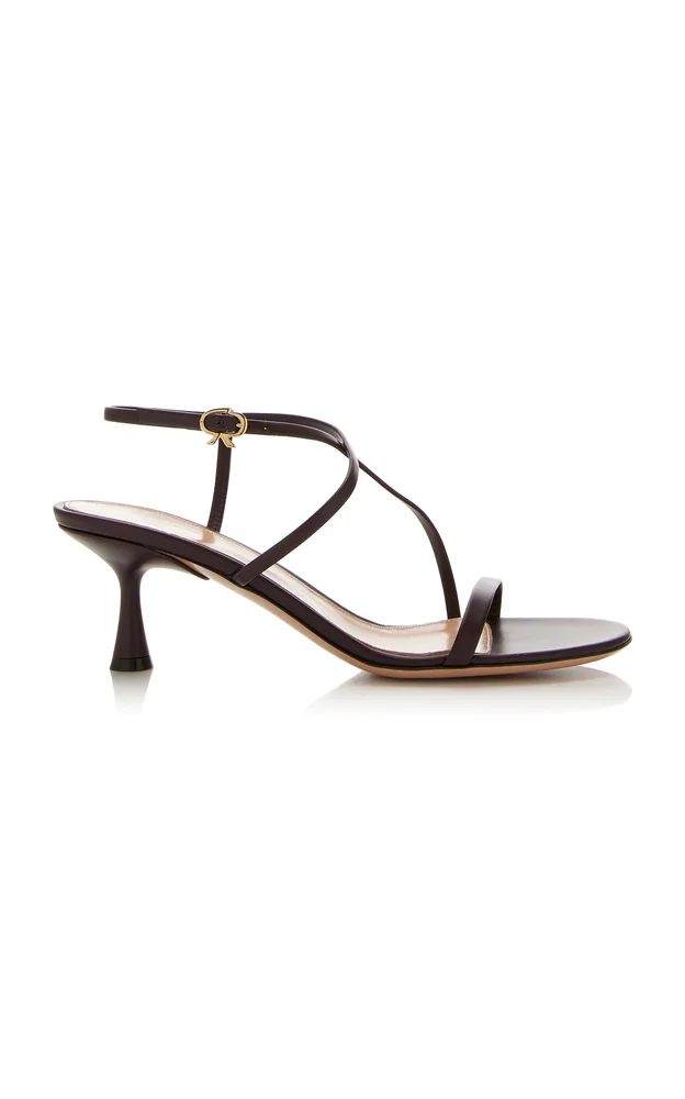 Criss-Cross Leather Sandals
