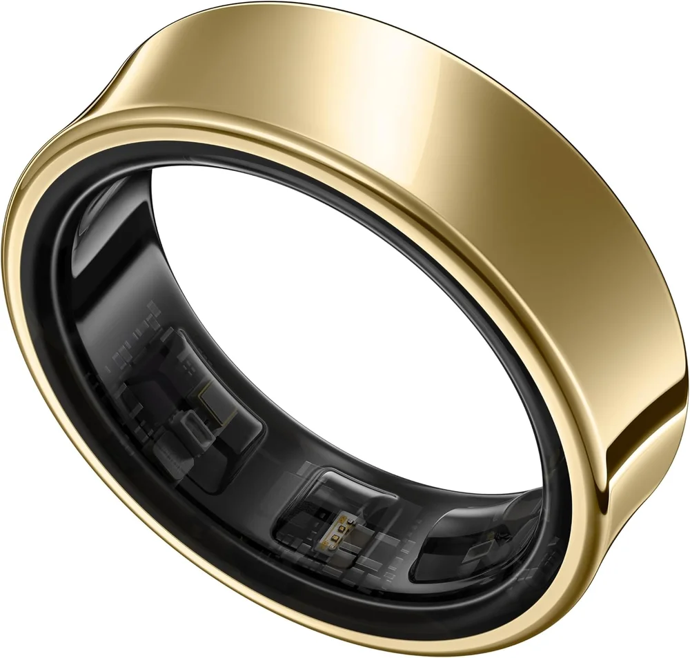 Galaxy Ring, Titanium Gold, Size 8