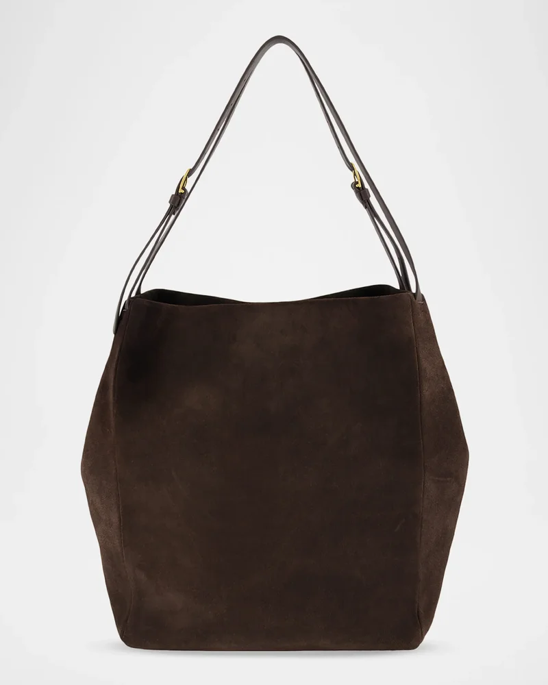 Josie Large Suede Tote Bag