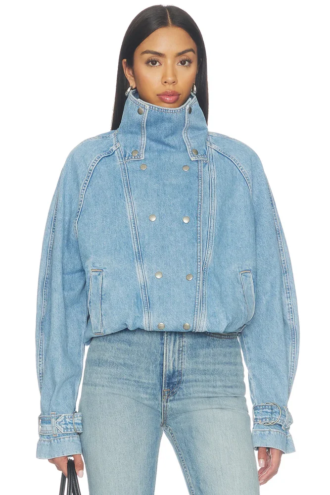 Funnel Neck Jacket