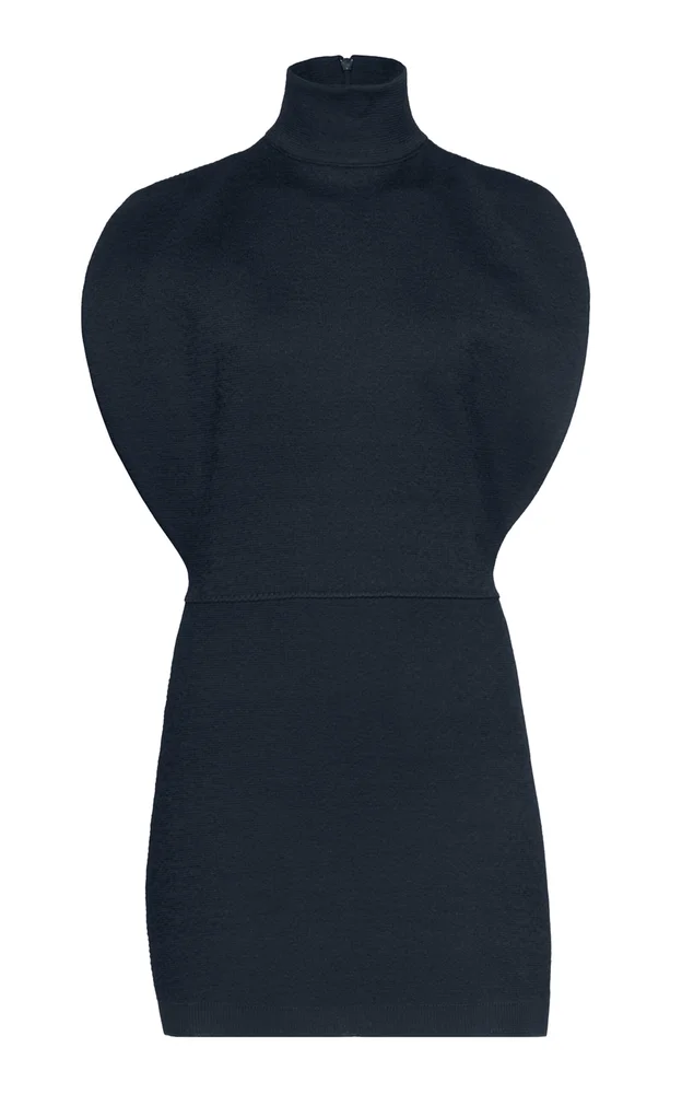 Knit Cinched Mini Dress