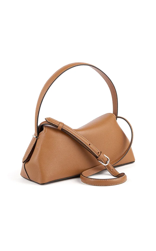 T-Lock Leather Shoulder Bag