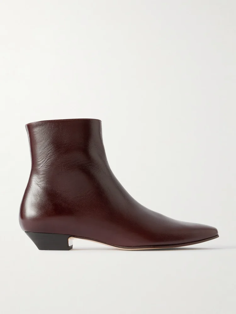 The Lennon leather ankle boots