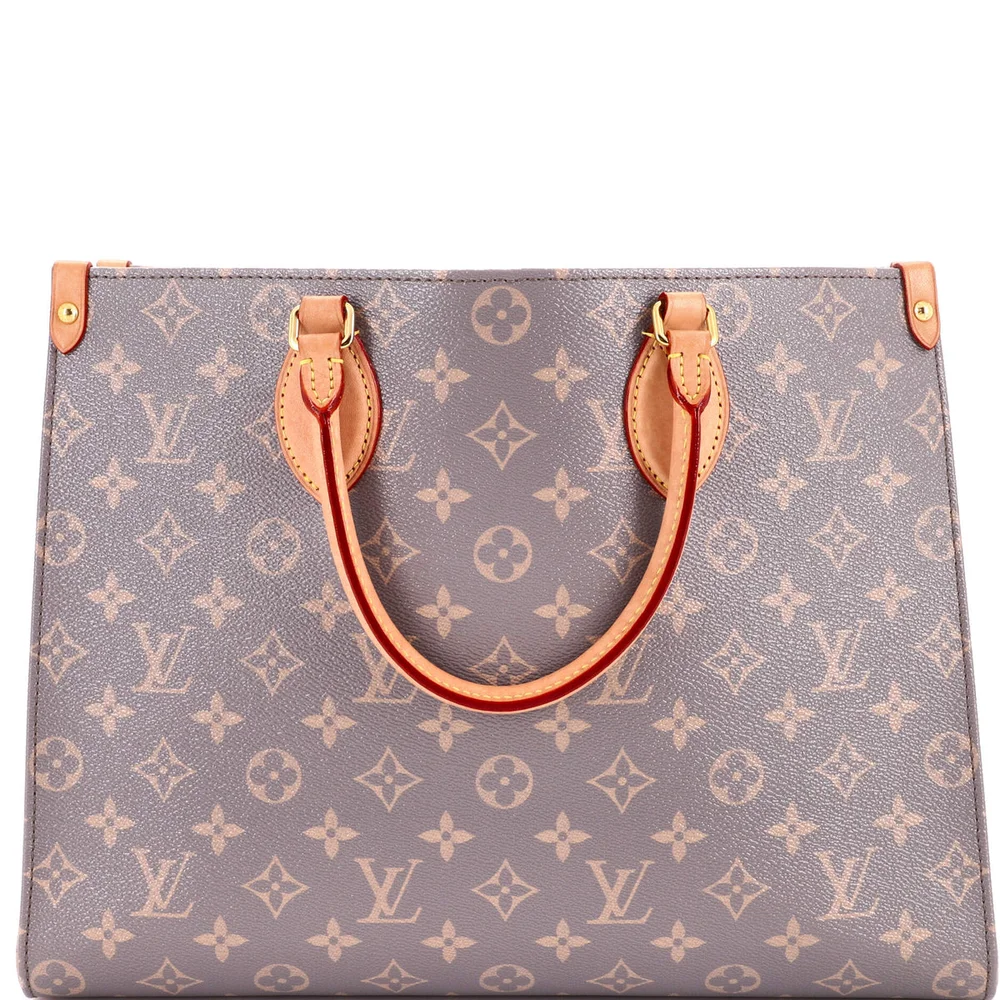 Louis Vuitton OnTheGo Tote Trianon Grey Monogram Canvas MM