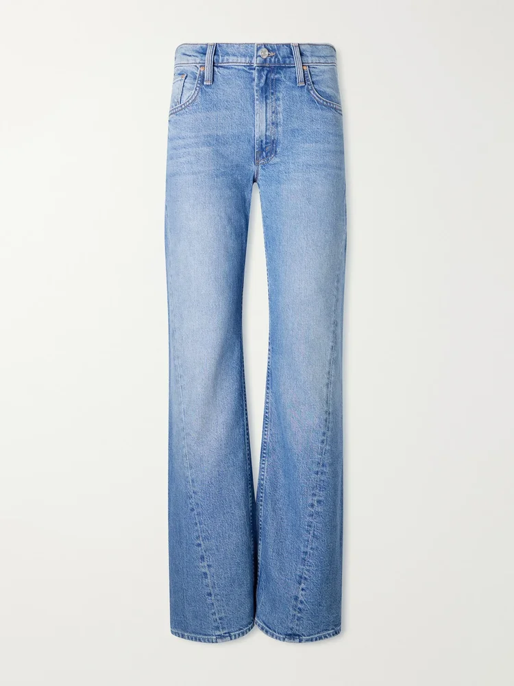 The Bookie Twist Skimp mid-rise flared jeans