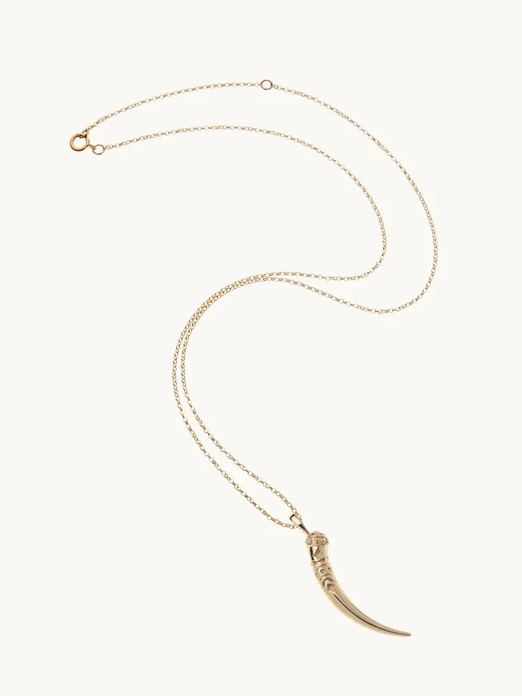 protect large tusk pendant