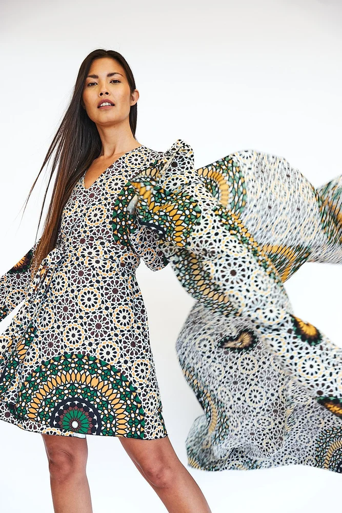 KIMBERLY - RETRO MOSAIC GREEN