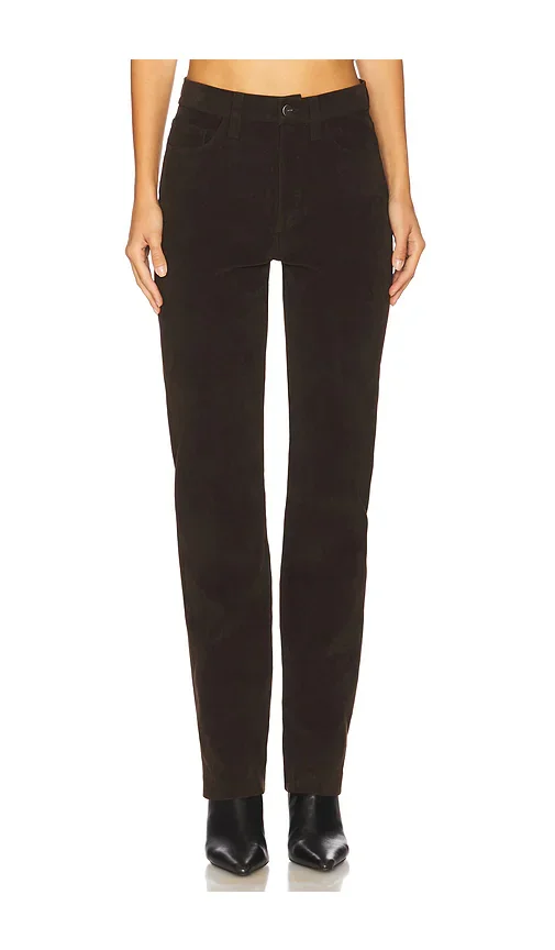 Margot Slim Faux Suede Pant