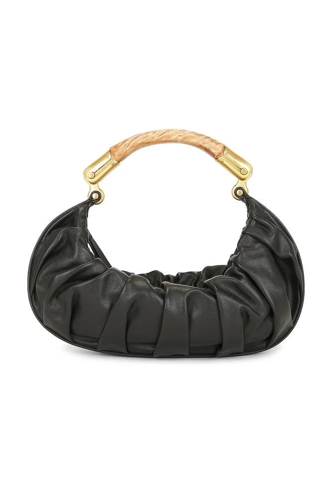 Medium Ebene Calfskin Hobo