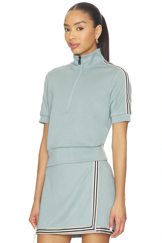 Amari Half Zip Mockneck