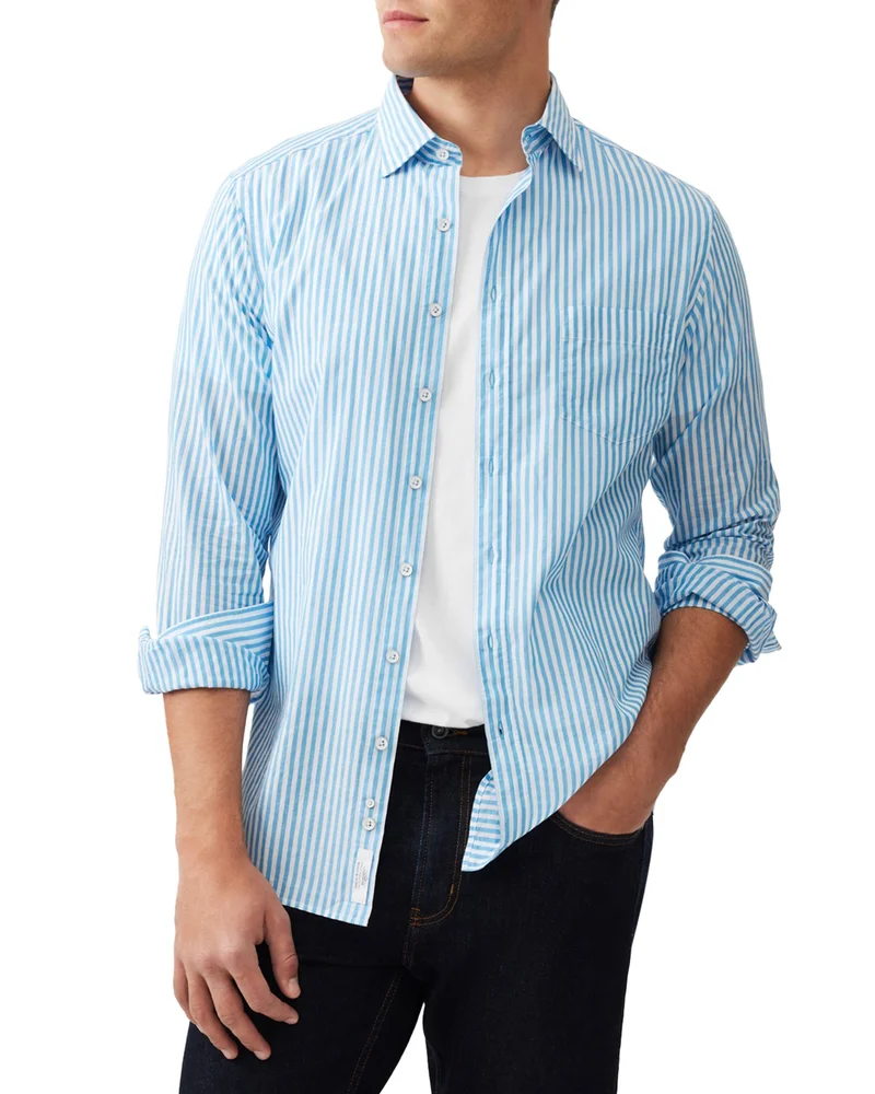 Ferry Land Slim Fit Striped Shirt