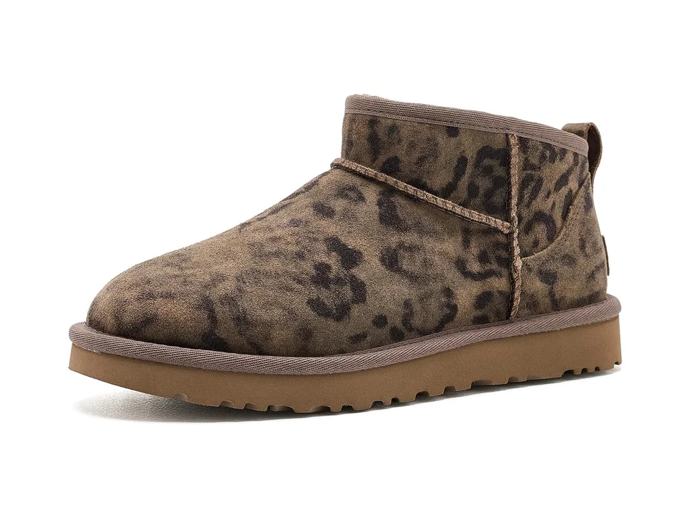 Classic Ultra Mini Spotted in Chestnut Leopard-Print