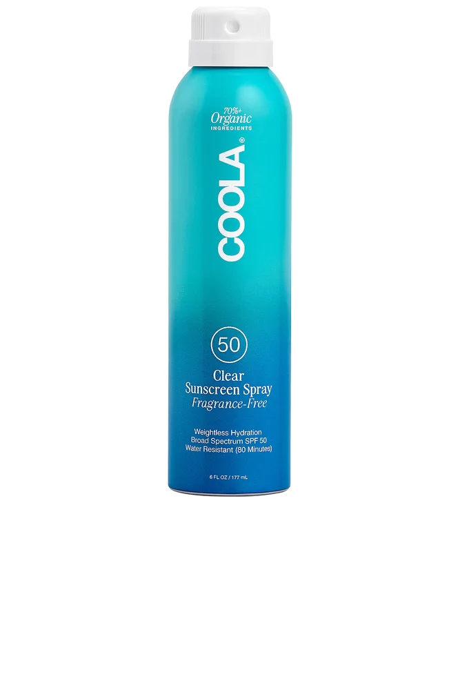 Classic Body Organic Fragrance-Free Sunscreen Spray SPF 50