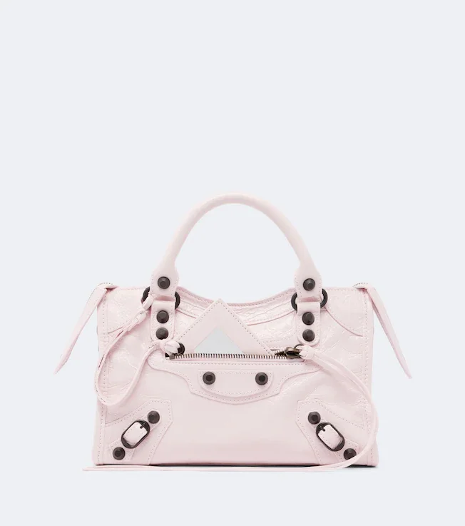 Le City Mini leather top-handle bag