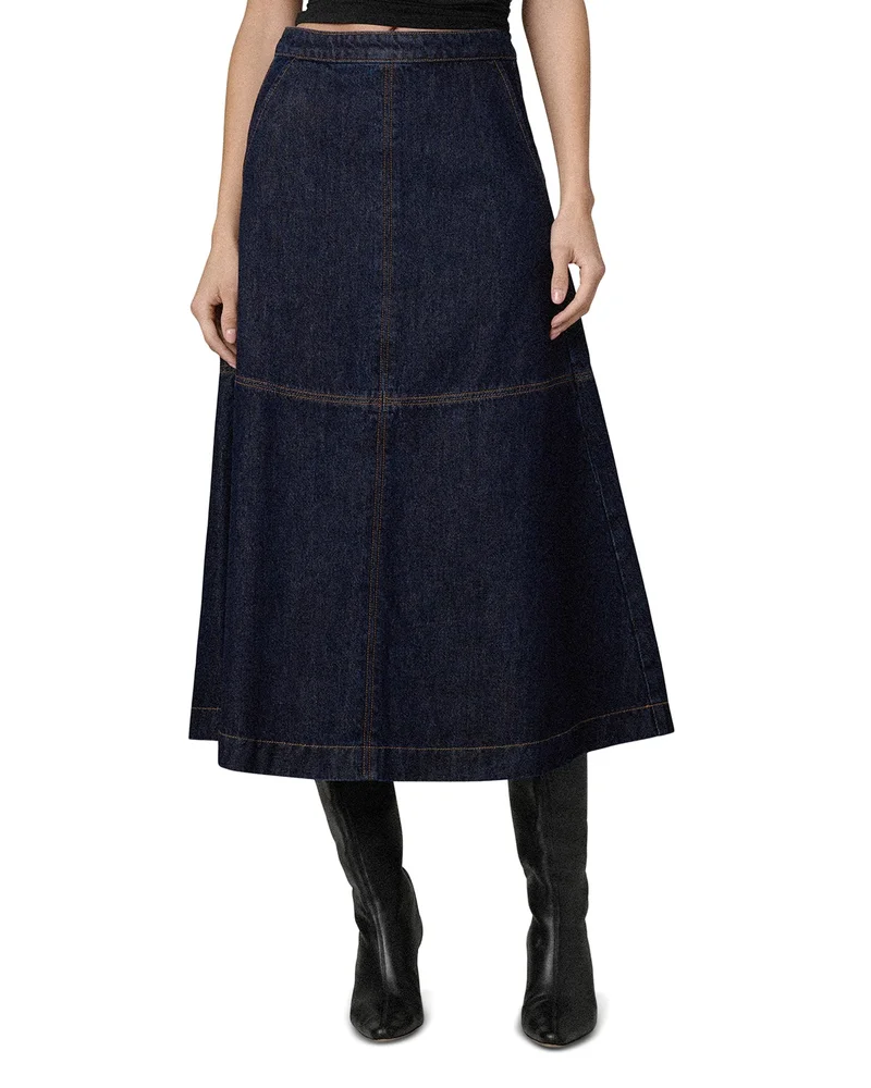 The Tavi Denim Skirt in Eminent