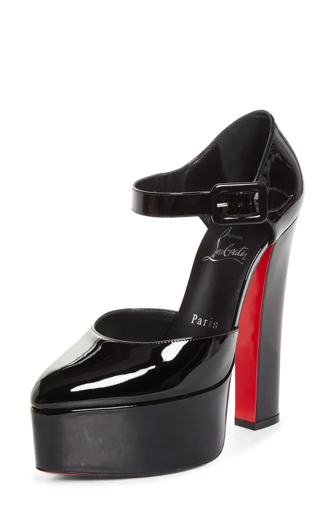 Jenna Buckle Platform Pump