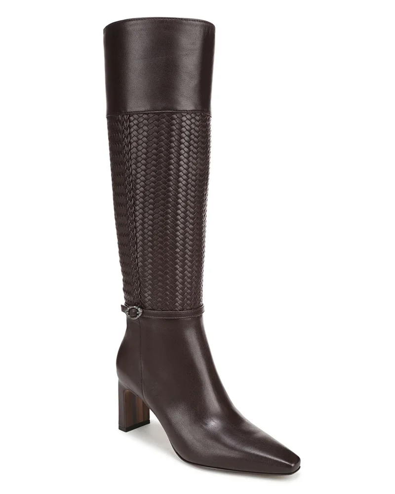 Sylvia Weave Knee High Boots