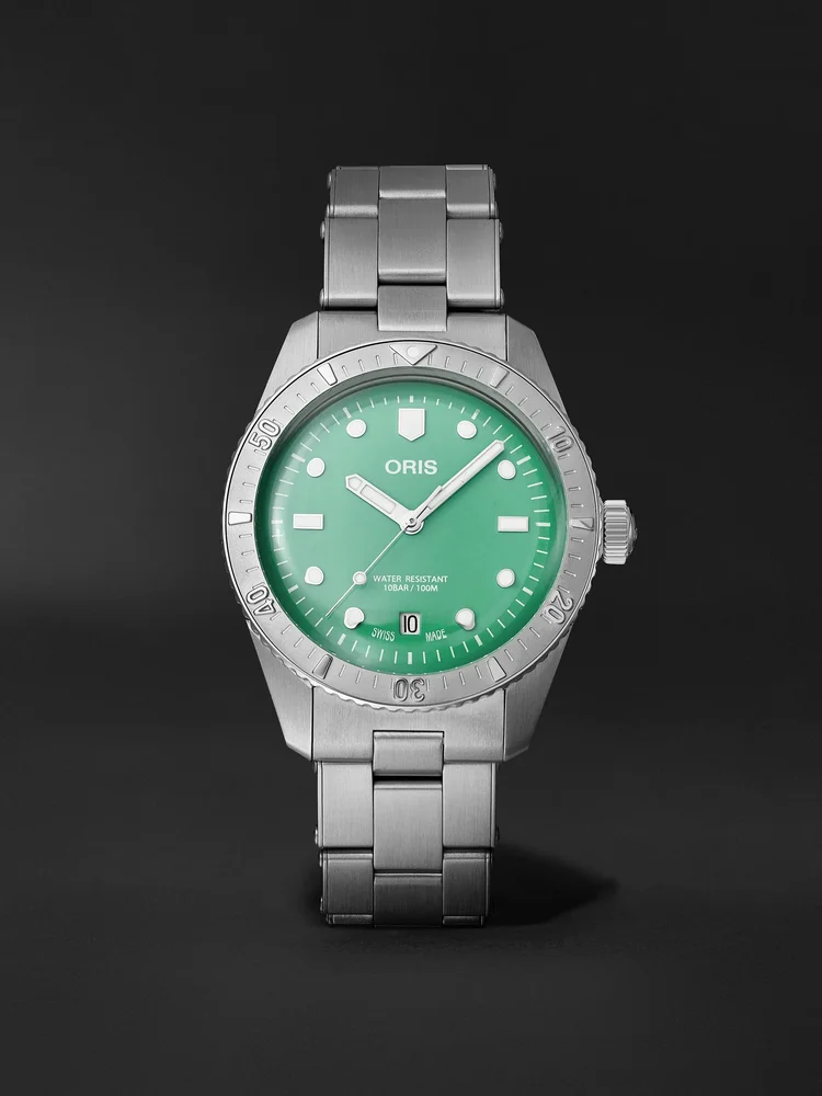 Divers Sixty-Five Automatic Stainless Steel Watch