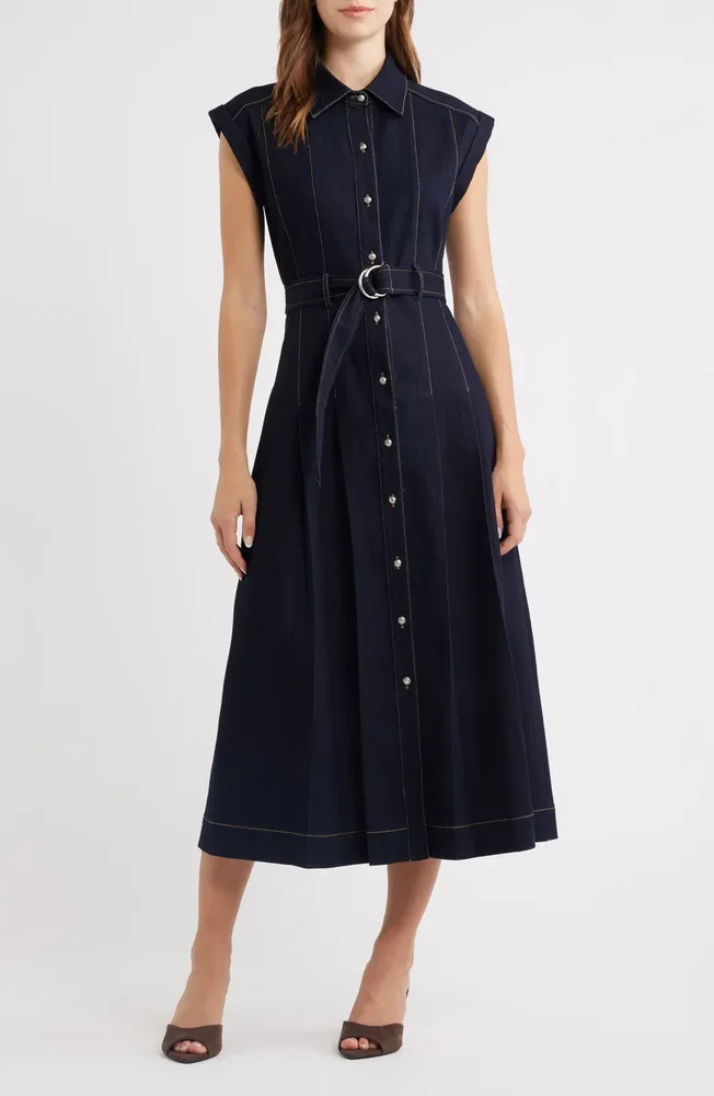 Denim Shirtdress