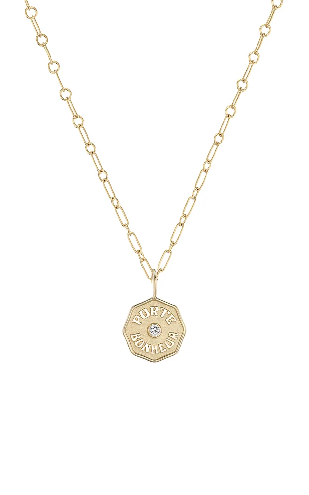 Wee Porte Bonheur Diamond Necklace