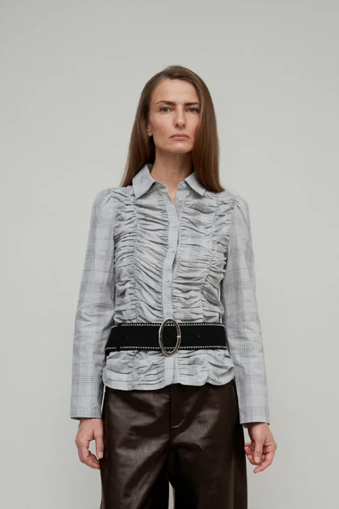 LAVINIA SHIRT - GREY