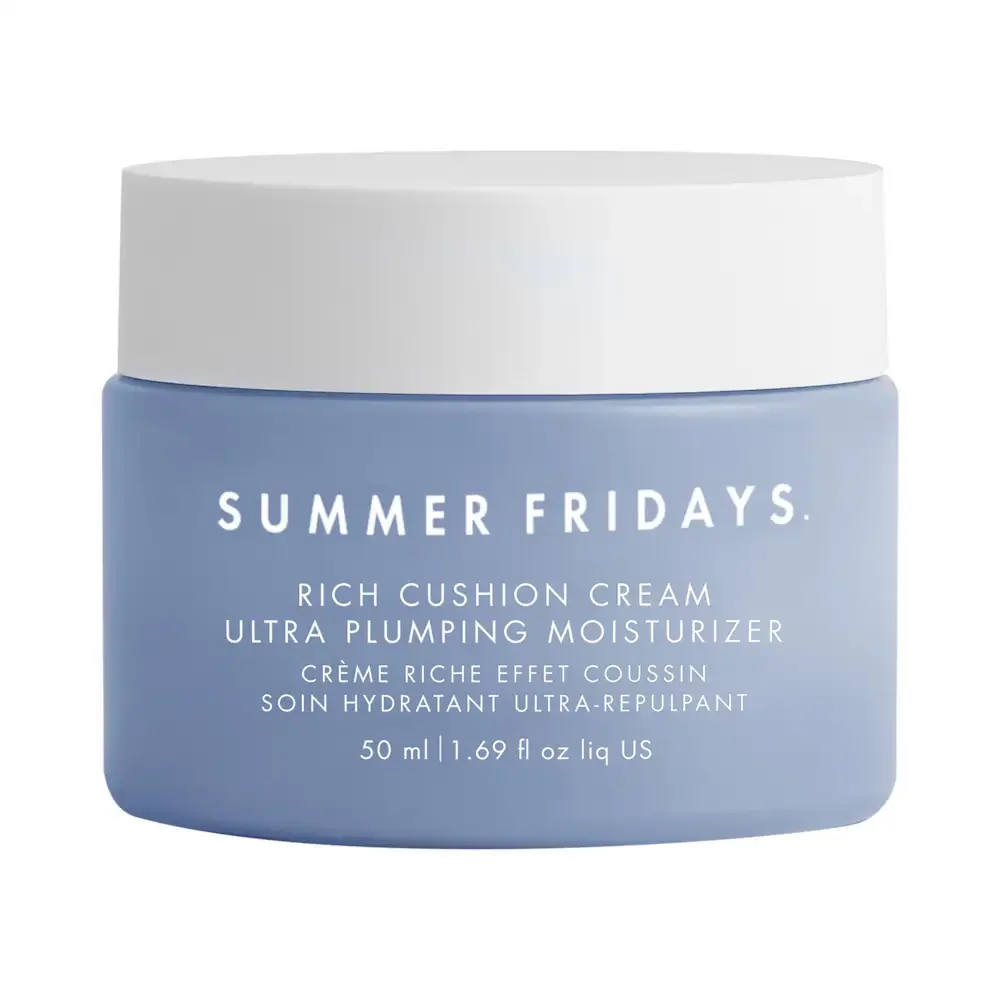 Rich Cushion Cream Ultra Plumping Moisturizer with Hyaluronic Acid + Squalane