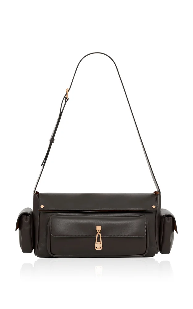 Jebb Leather Shoulder Bag