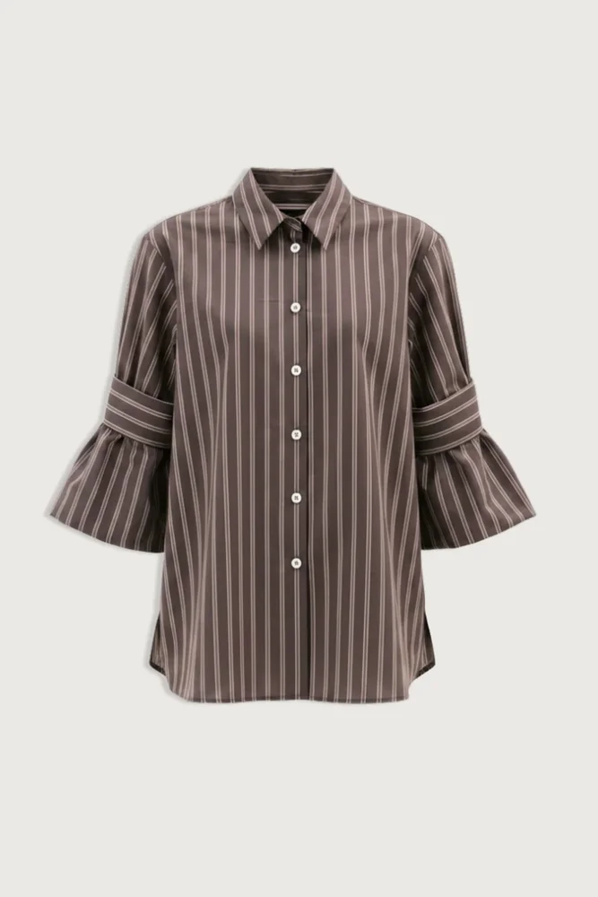Stripe Short Sleeve Shirt