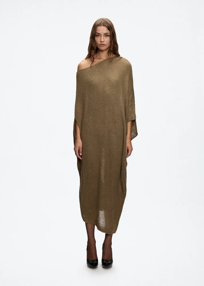Goddess of Mercy Knit in Mung Bean