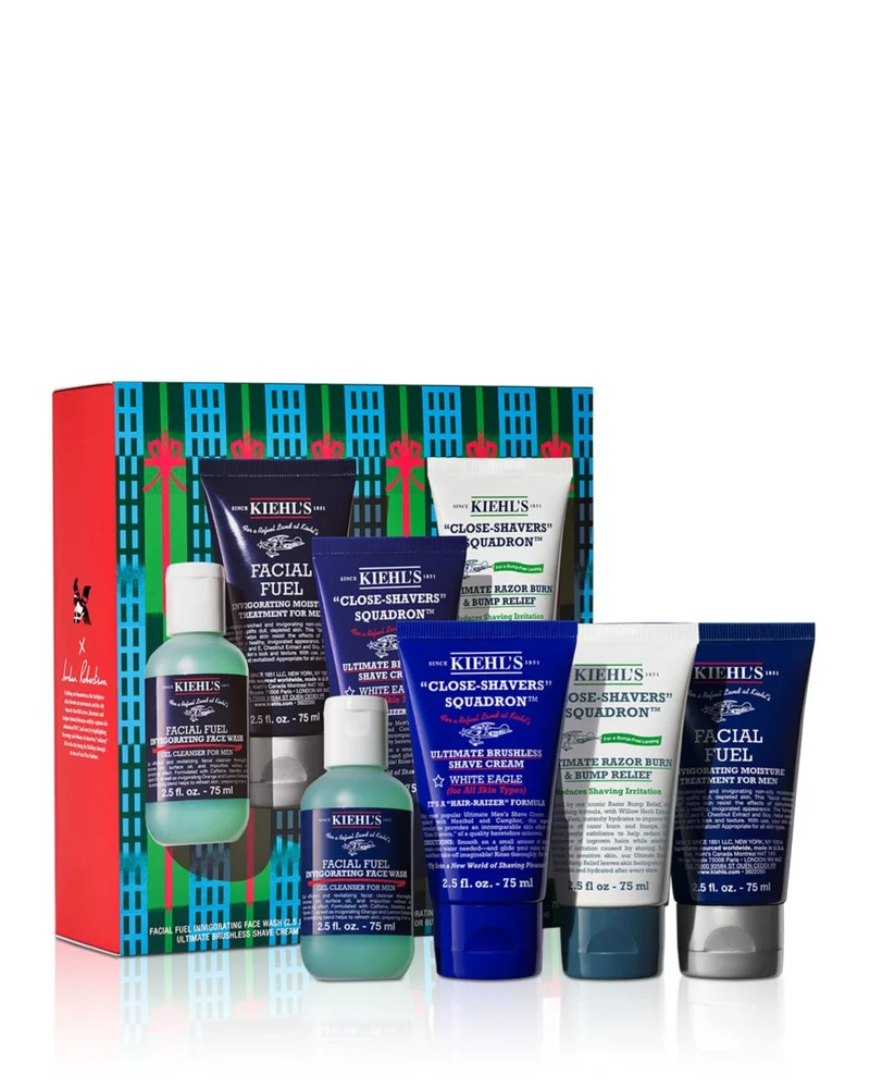 On-the-Go Groomers Men's Skincare 4-Piece Gift Set