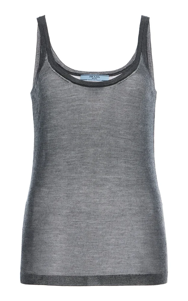 Cashmere-Silk Tank Top